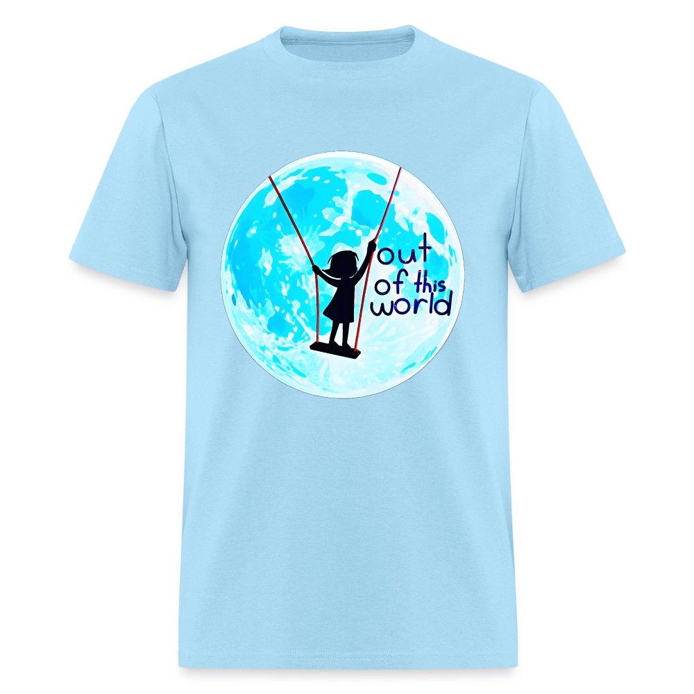 Out of this world - powder blue