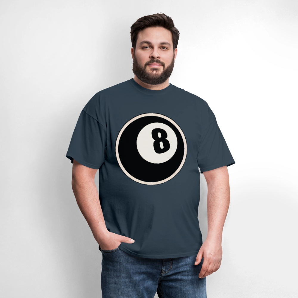 8 Ball -  blue dusk