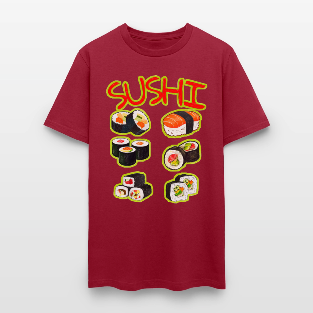 Sushi - dark red