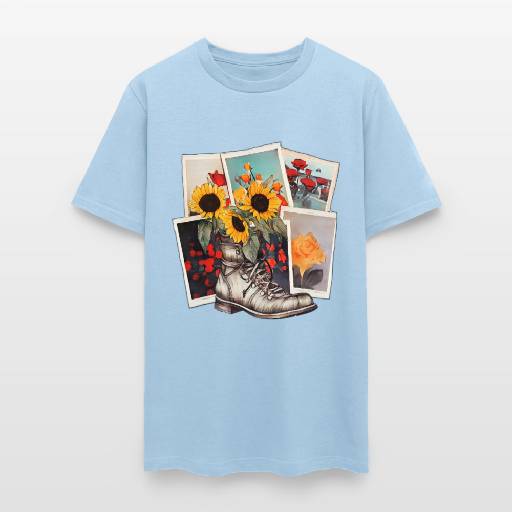 Flowers #2 - powder blue