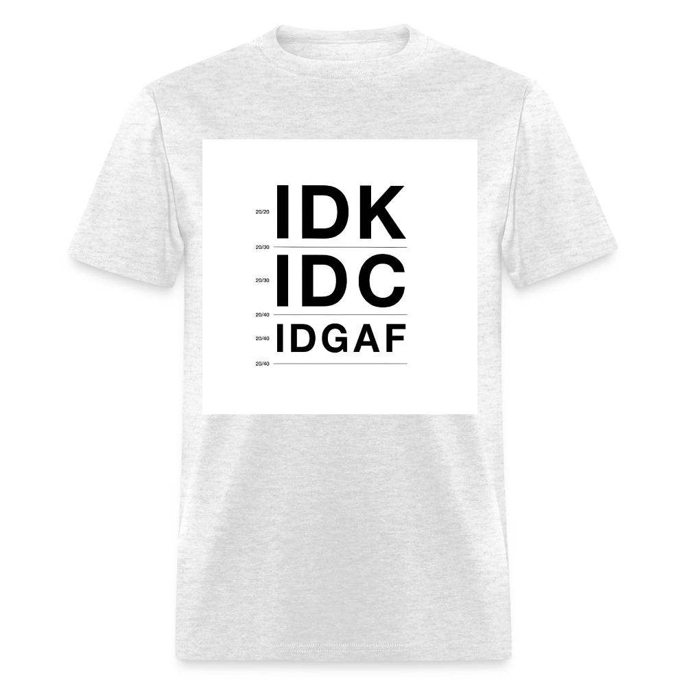 #2 IDK - light heather gray