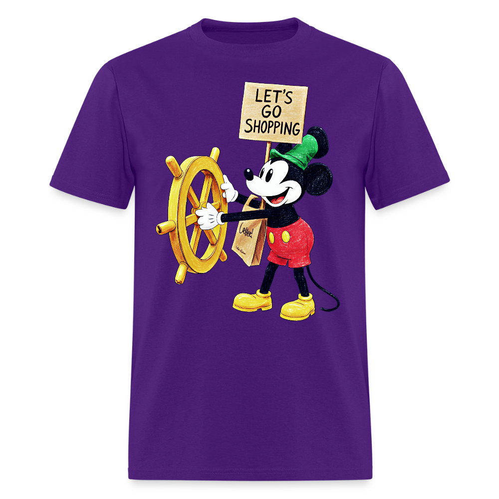 Let's Go Shopping - purple