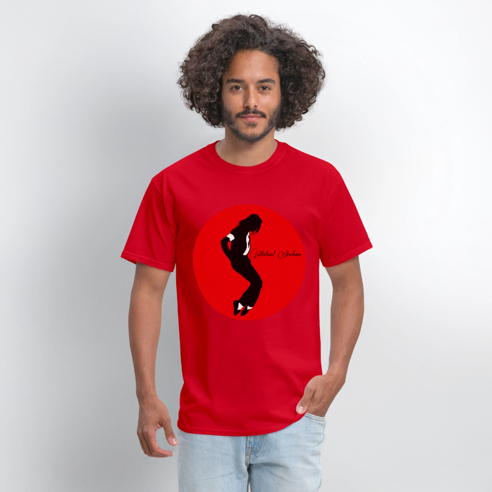 #1 Michael King Of Pop - red