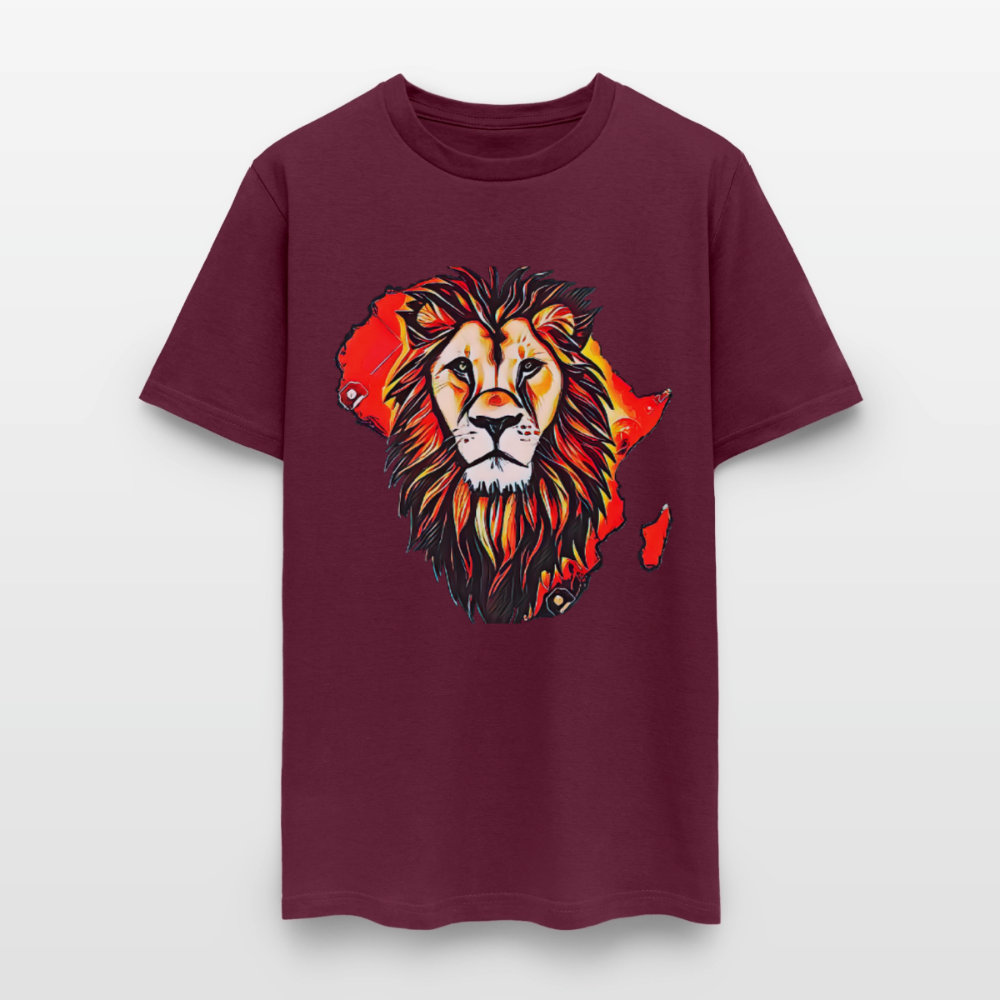 King of the Jungle - burgundy