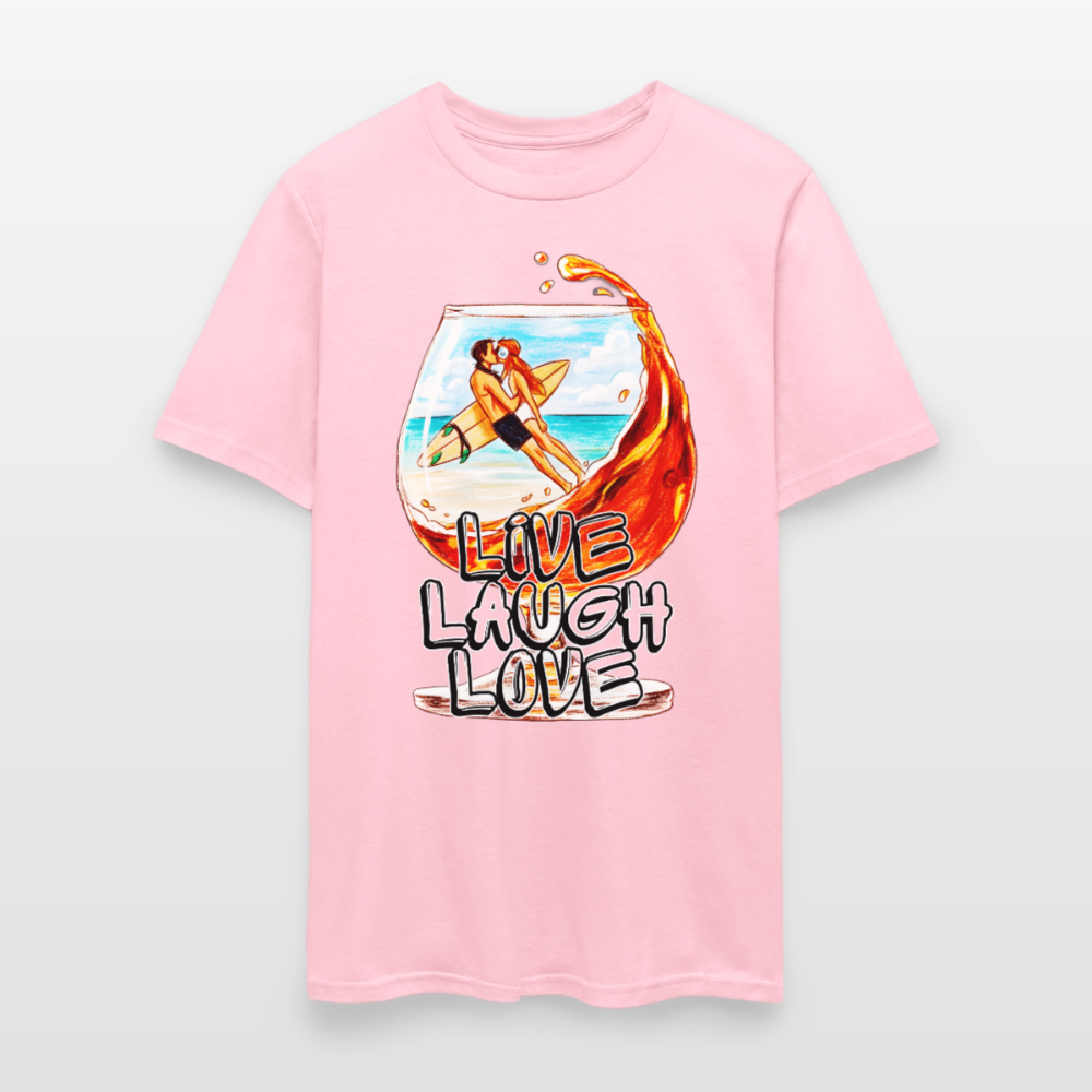 Live, Laugh, Love - pink