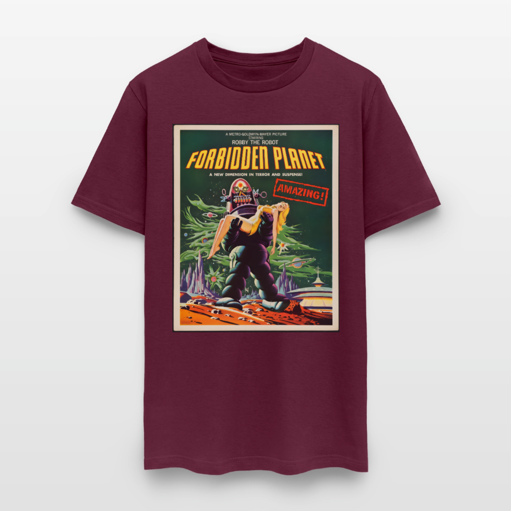 Forbidden Planet - burgundy