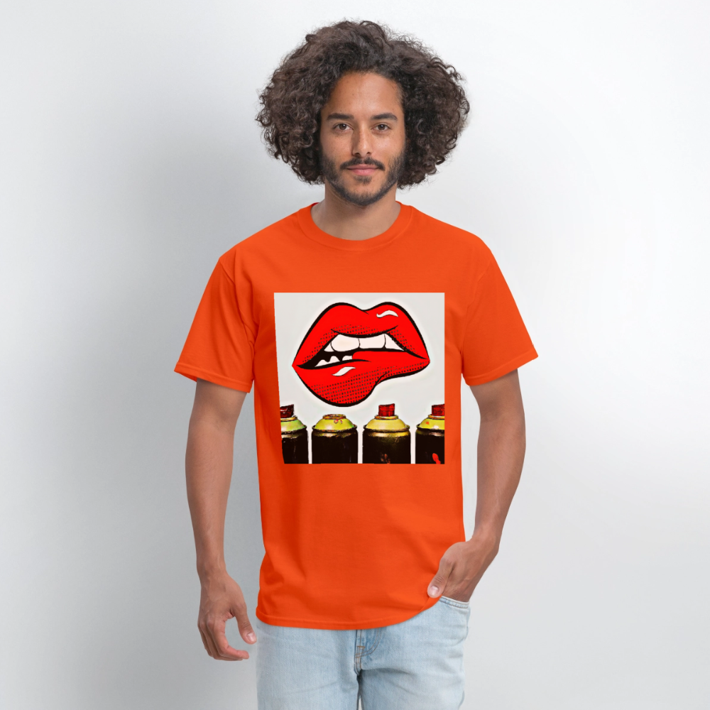 Lips - orange