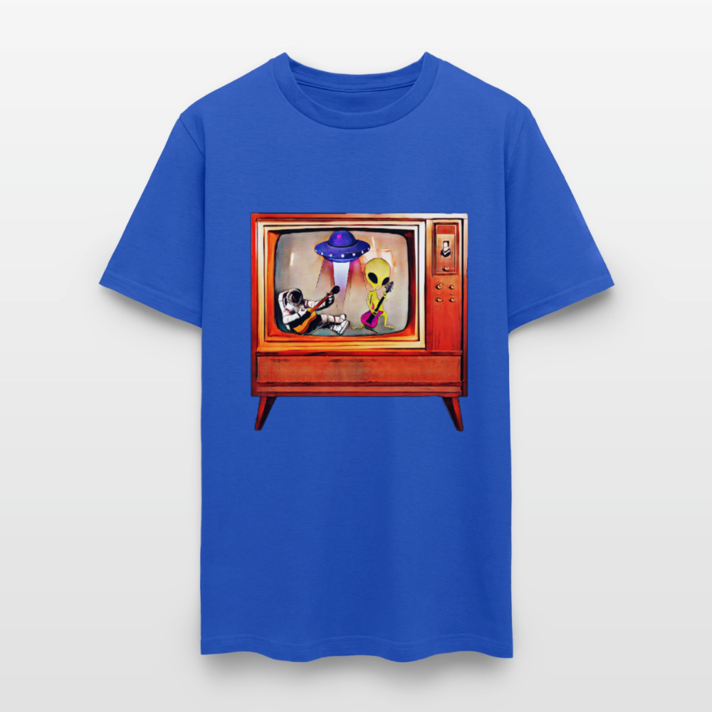 Rocking Astronaut and Alien - royal blue