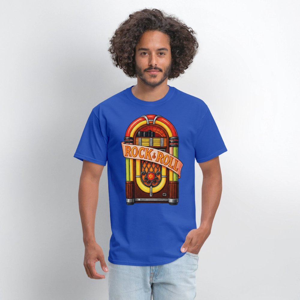 Rock & Roll - royal blue