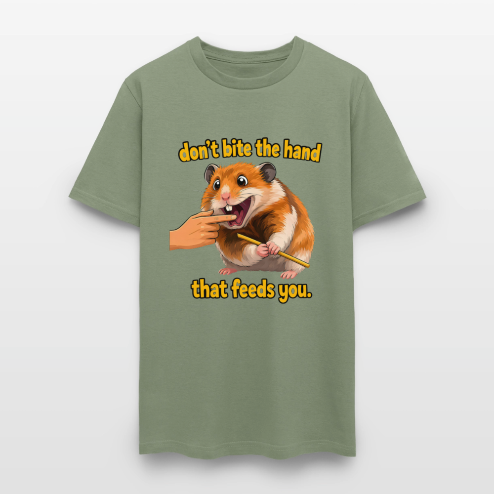 Don't Bite The Hand - military green