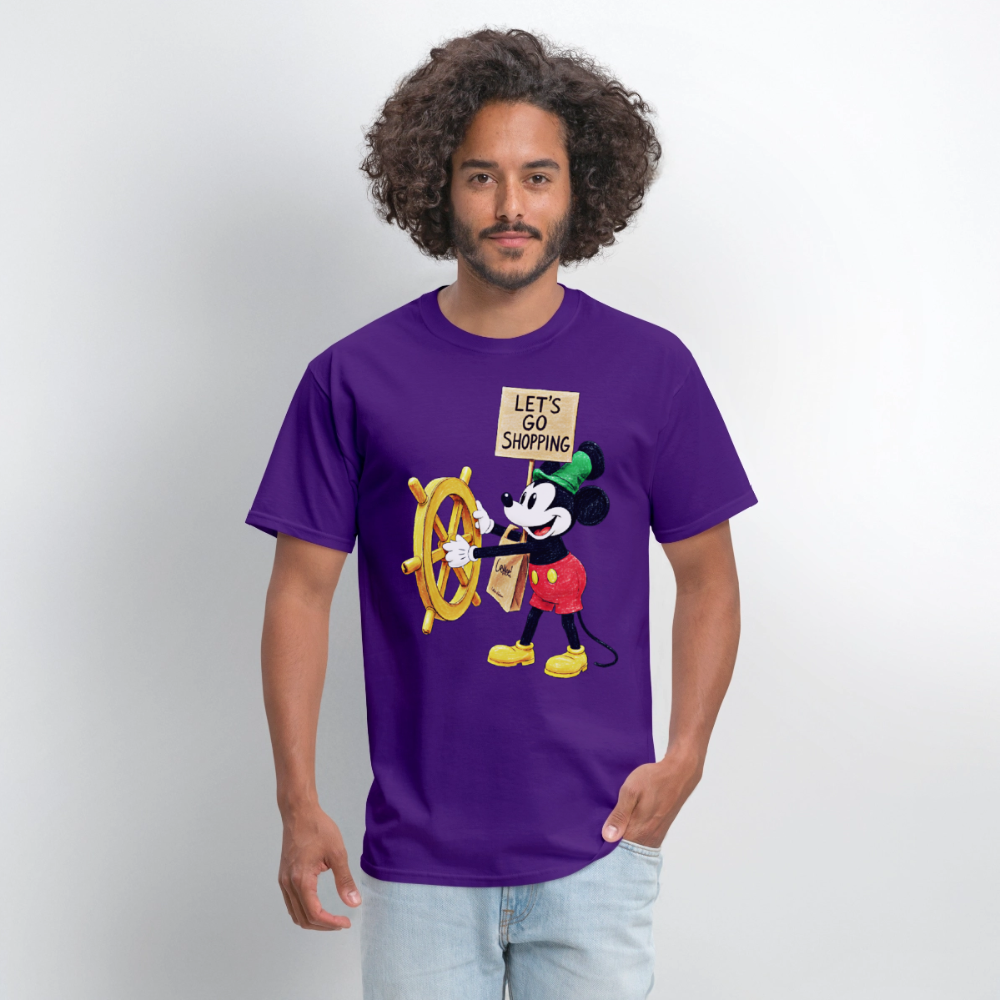 Let's Go Shopping - purple