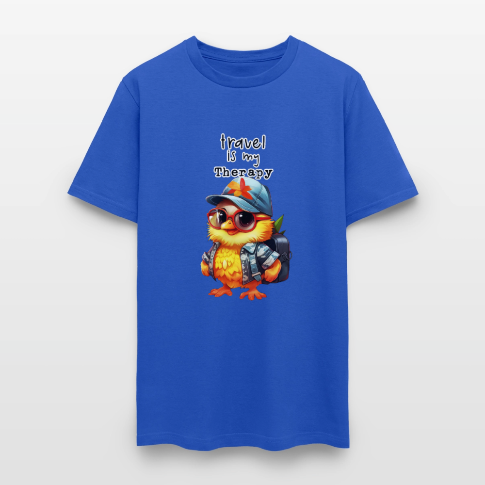 Travel Is My Therapy - royal blue