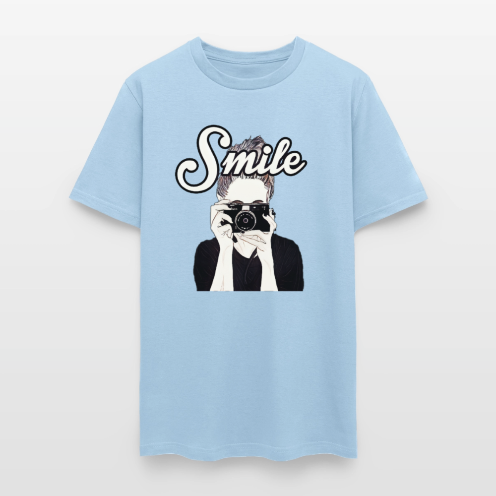 Smile - powder blue