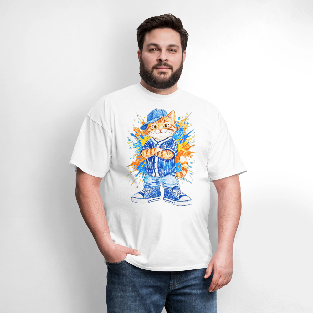 Cool Cat - white