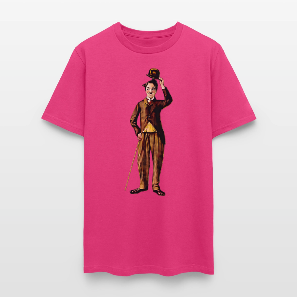 Charlie Chaplin - fuchsia