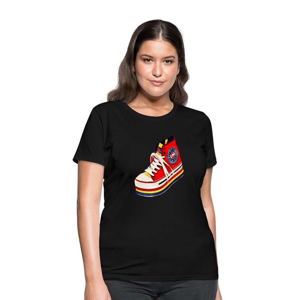 High Top Sneaker - black