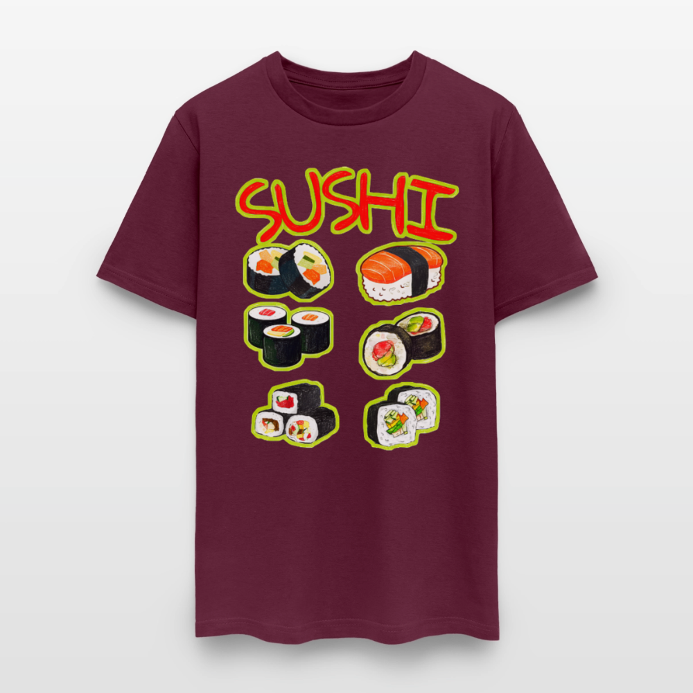 Sushi - burgundy