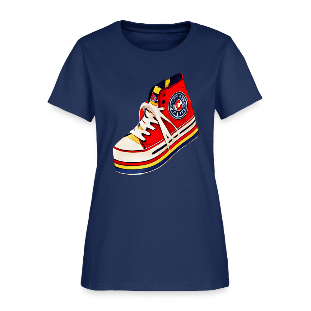 High Top Sneaker -  blue dusk