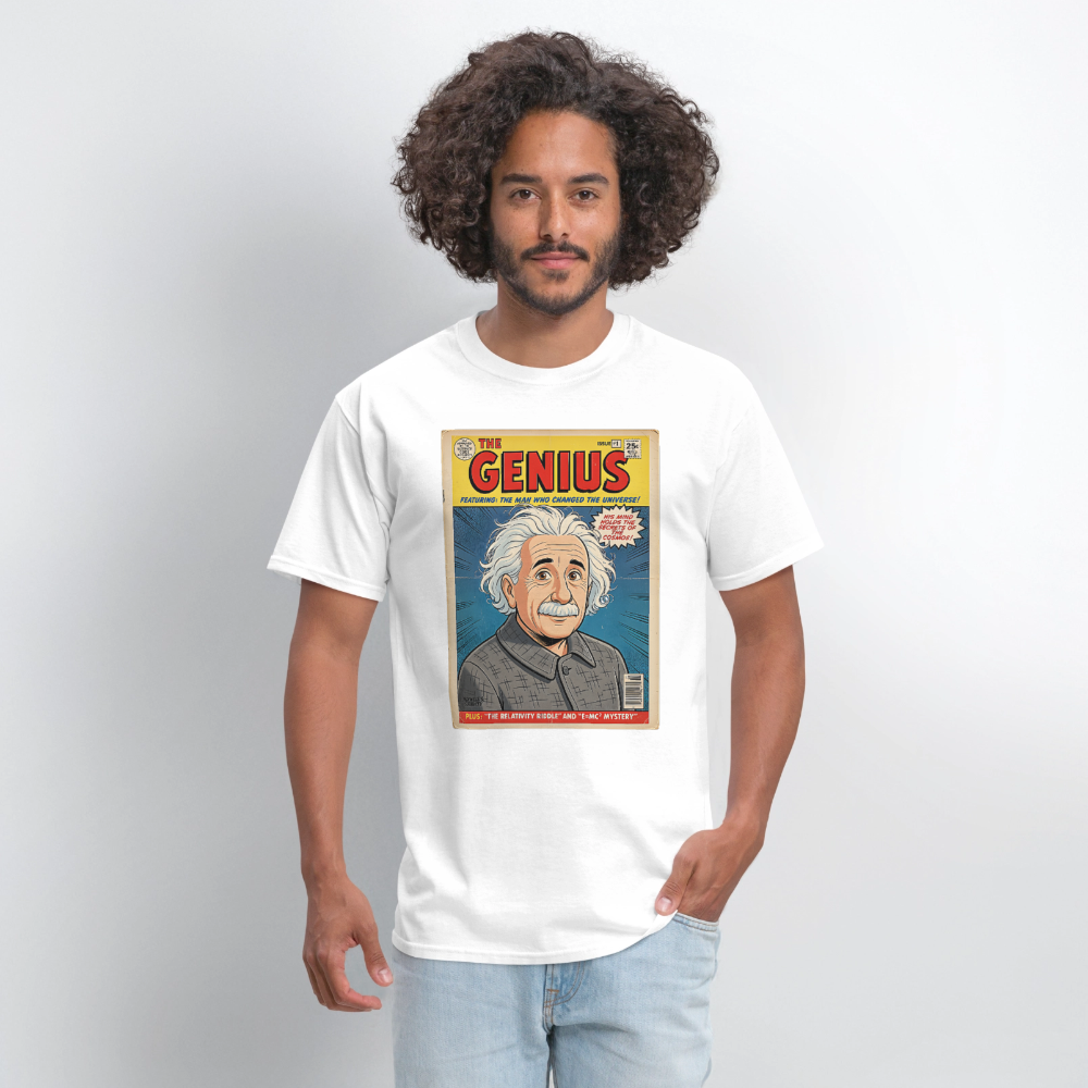 Albert Einstein #1 - white
