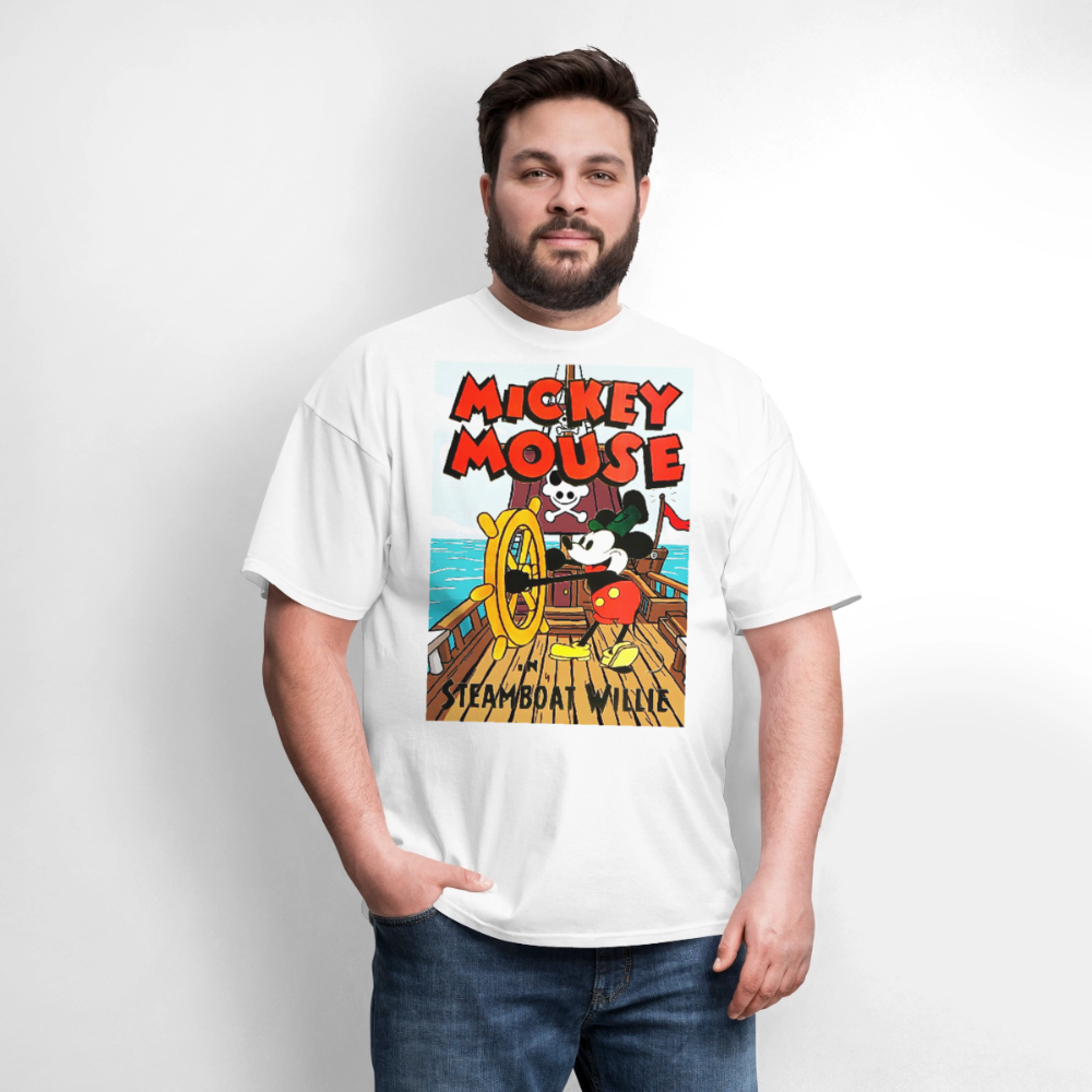 Steamboat Willie - white
