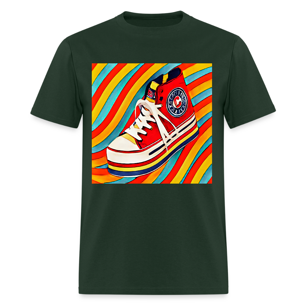 High Top Sneaker - forest green