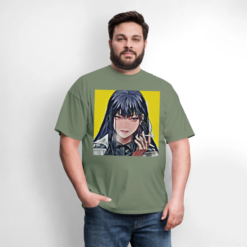 Mysterious Woman - military green