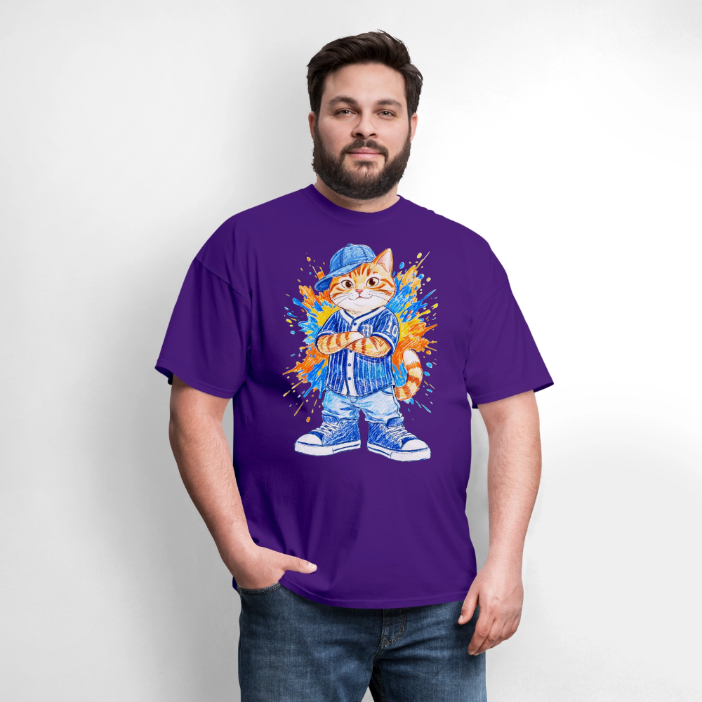 Cool Cat - purple