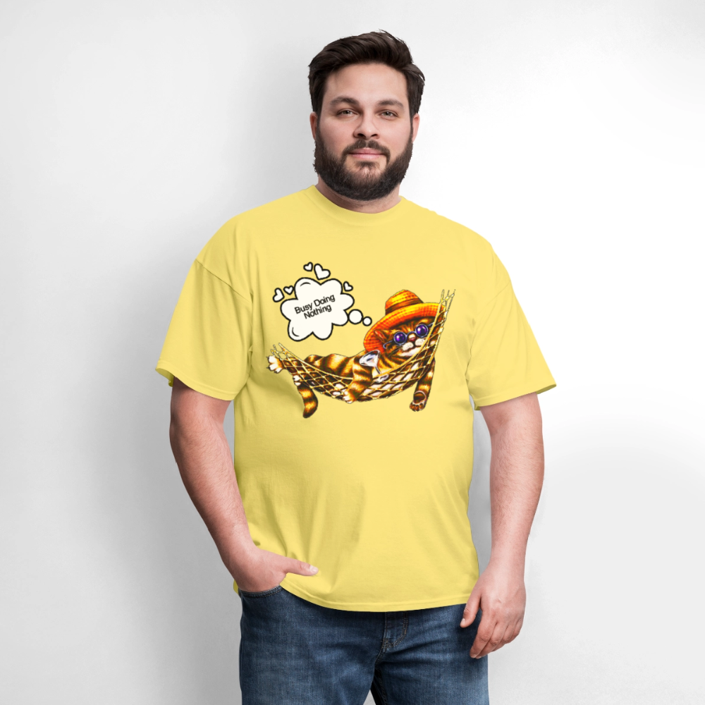 Busy Doing Nothing - cornsilk