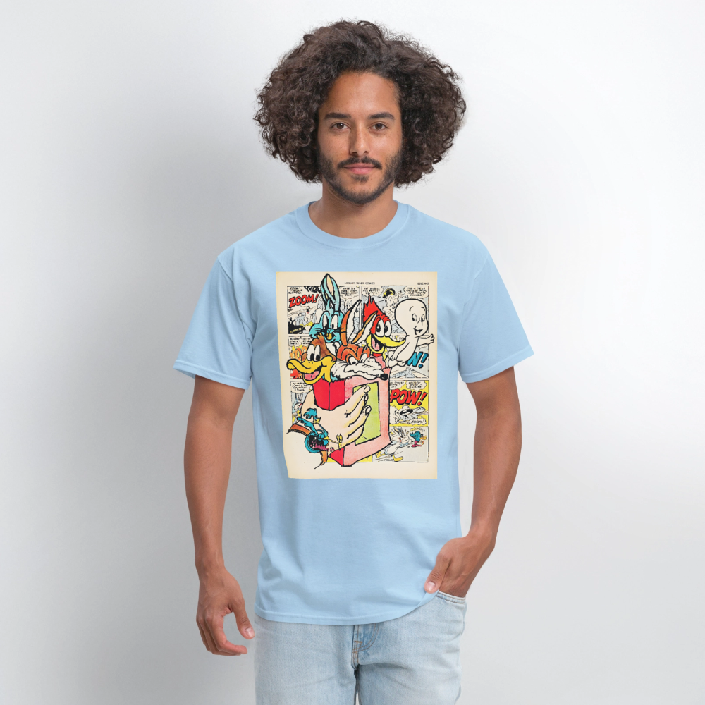 Bugs and Friends - powder blue