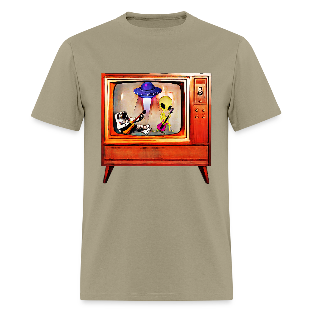 Rocking Astronaut and Alien - khaki