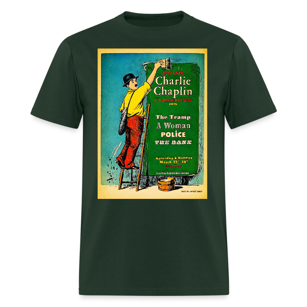 1915 Charlie Chaplin - forest green