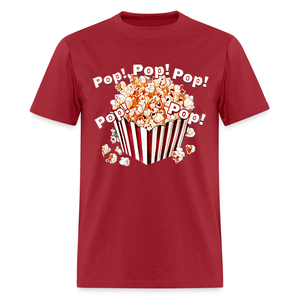 Popcorn - dark red