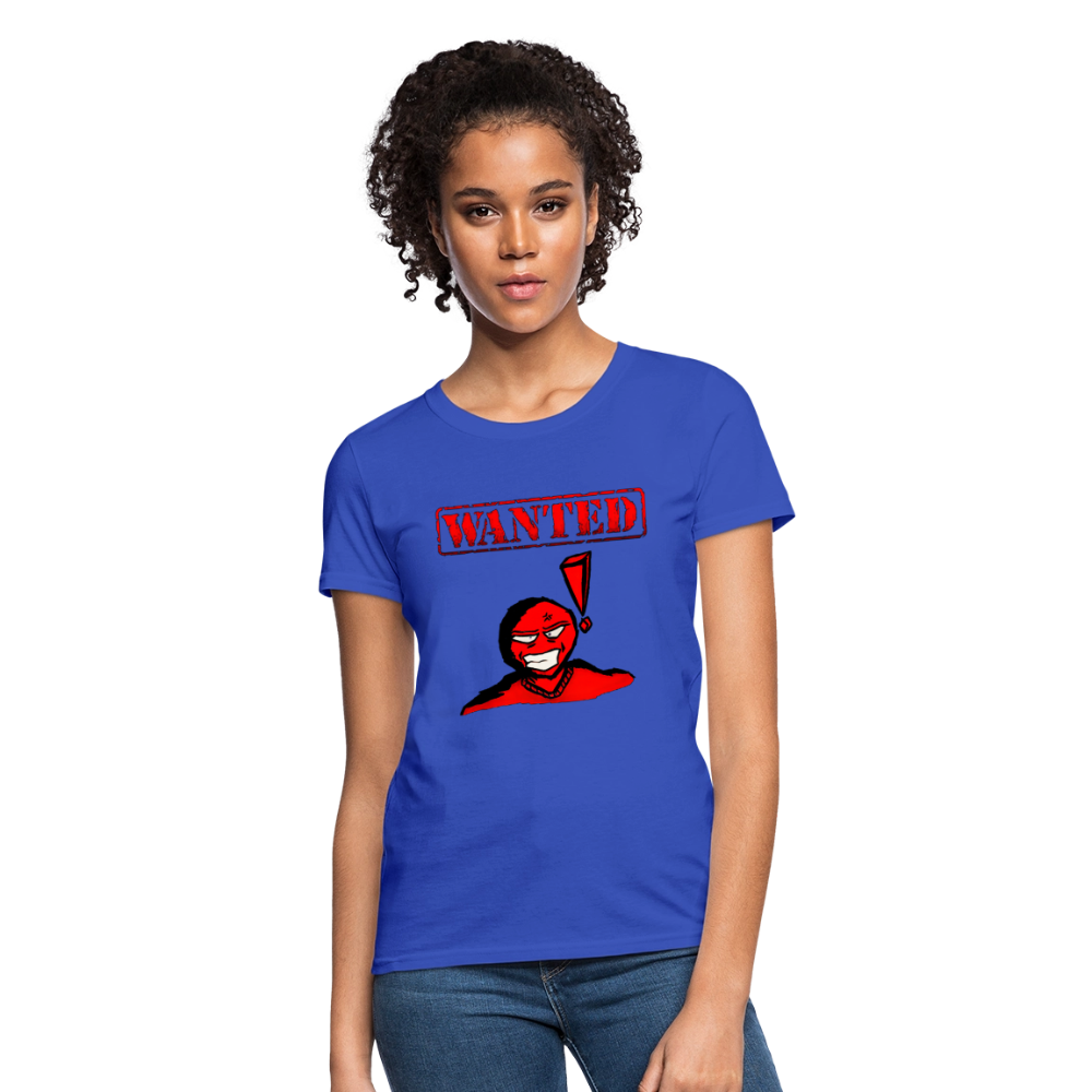 Wanted - royal blue