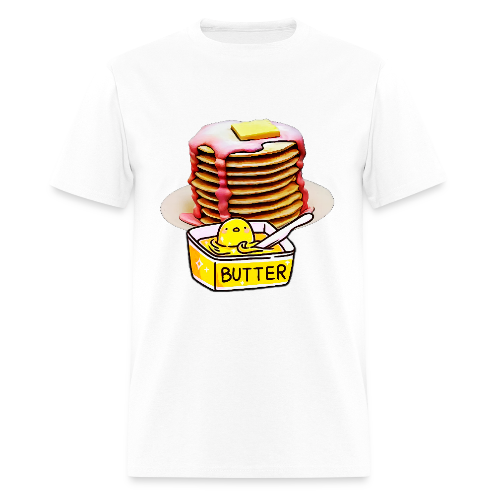 Pancakes and Butter - white