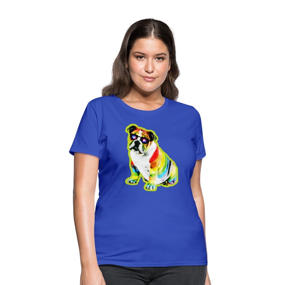Bulldog - royal blue