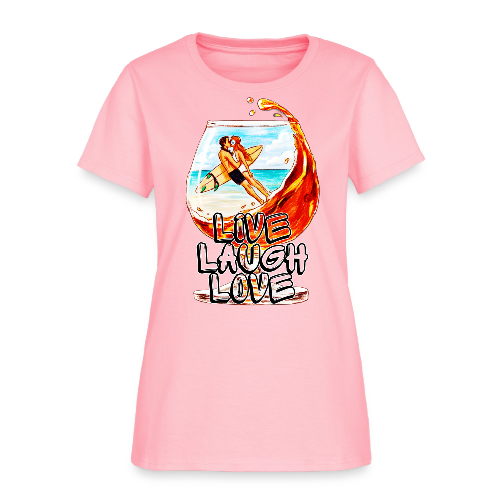 Live, Laugh, Love - pink