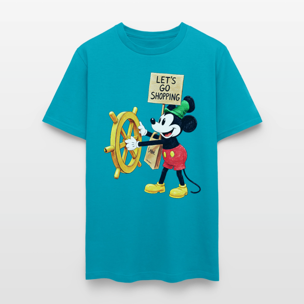 Let's Go Shopping - turquoise
