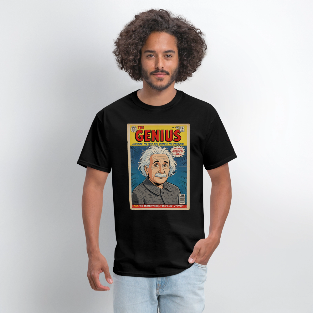 Albert Einstein #1 - black