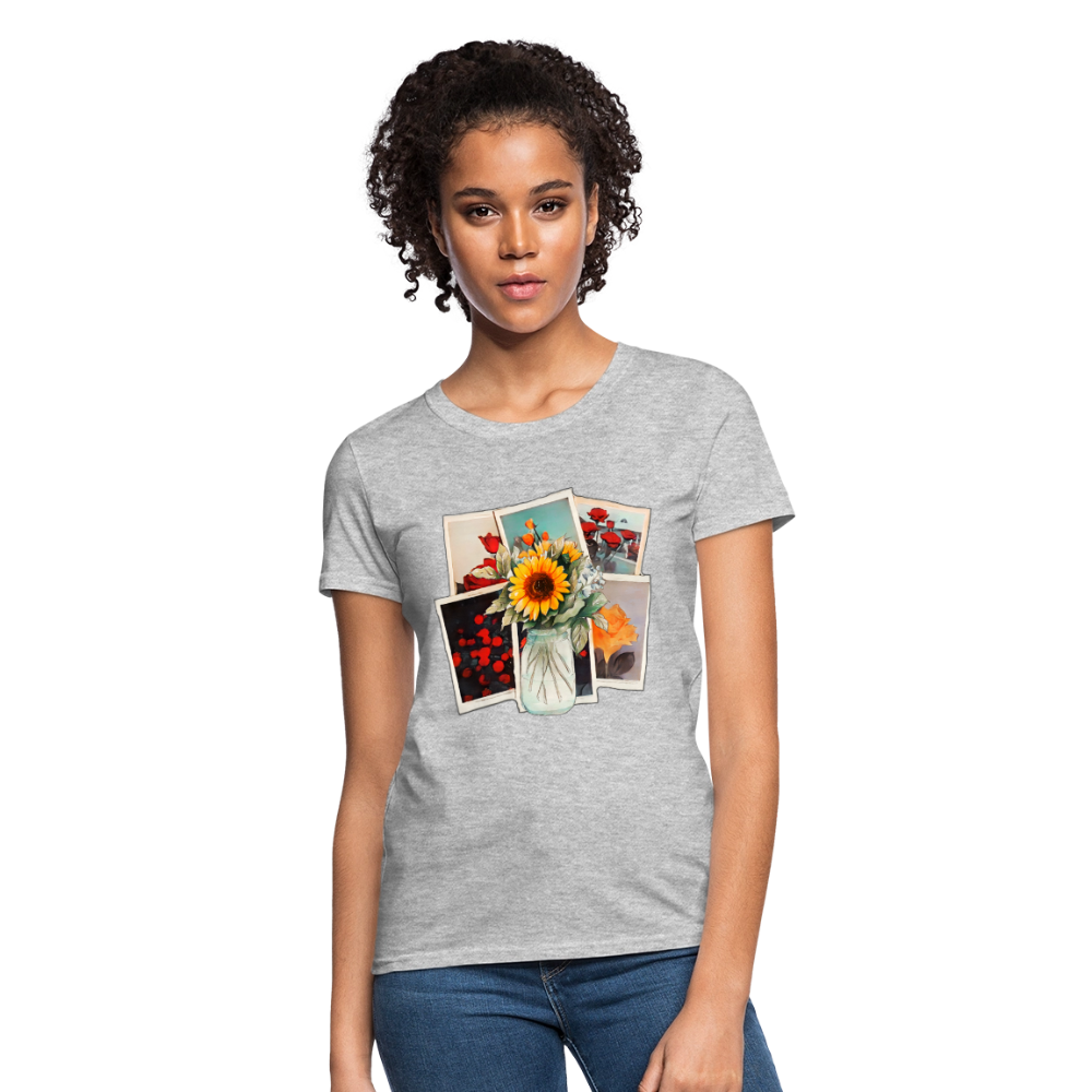 Flowers - heather gray