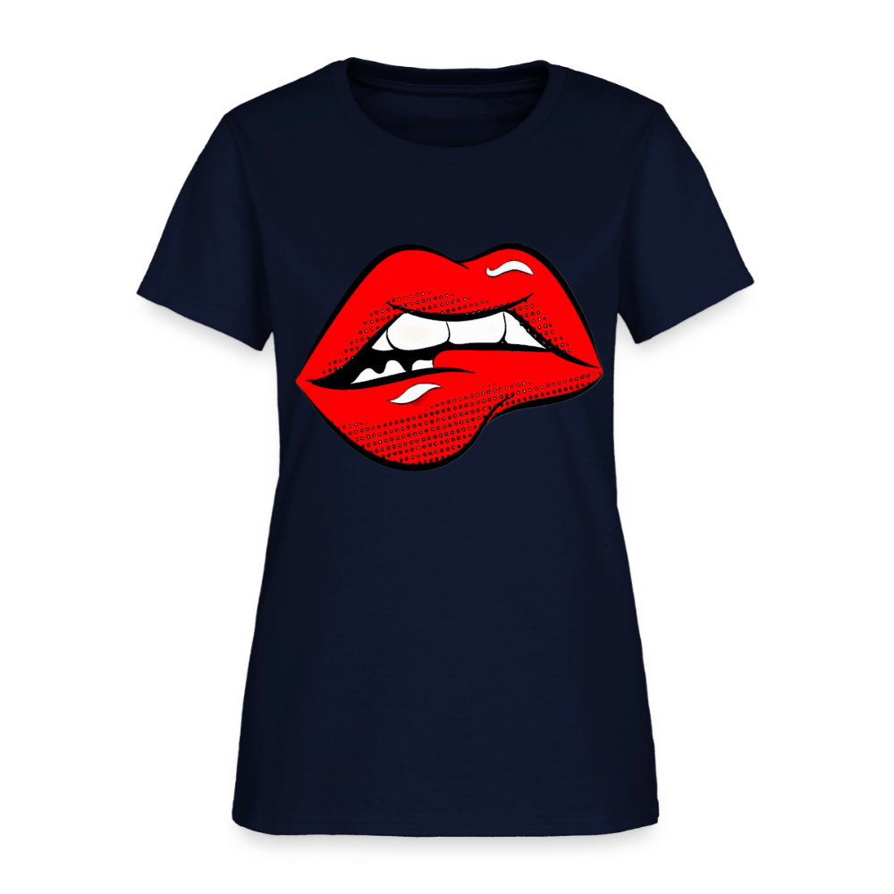 Lips - navy