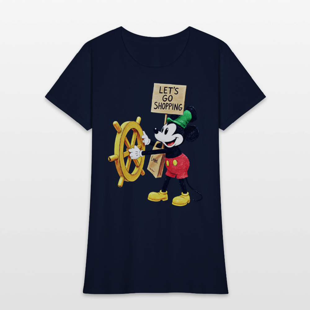 Let's Go Shopping - navy