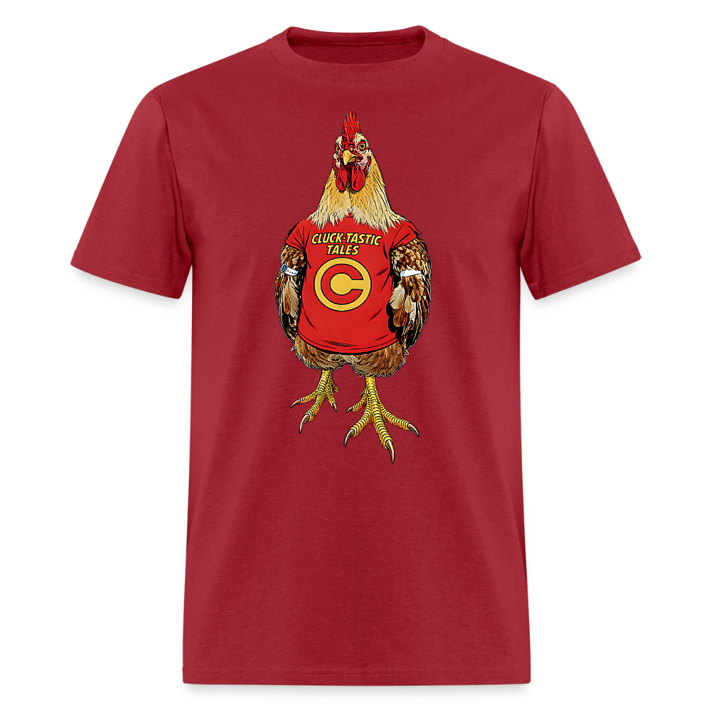 Cluck- Tastic - true red