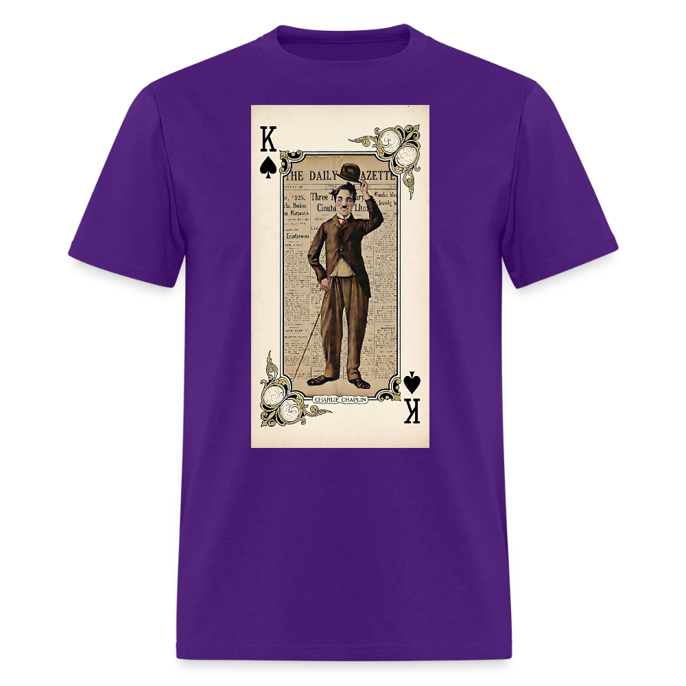 Charlie Chaplin - purple