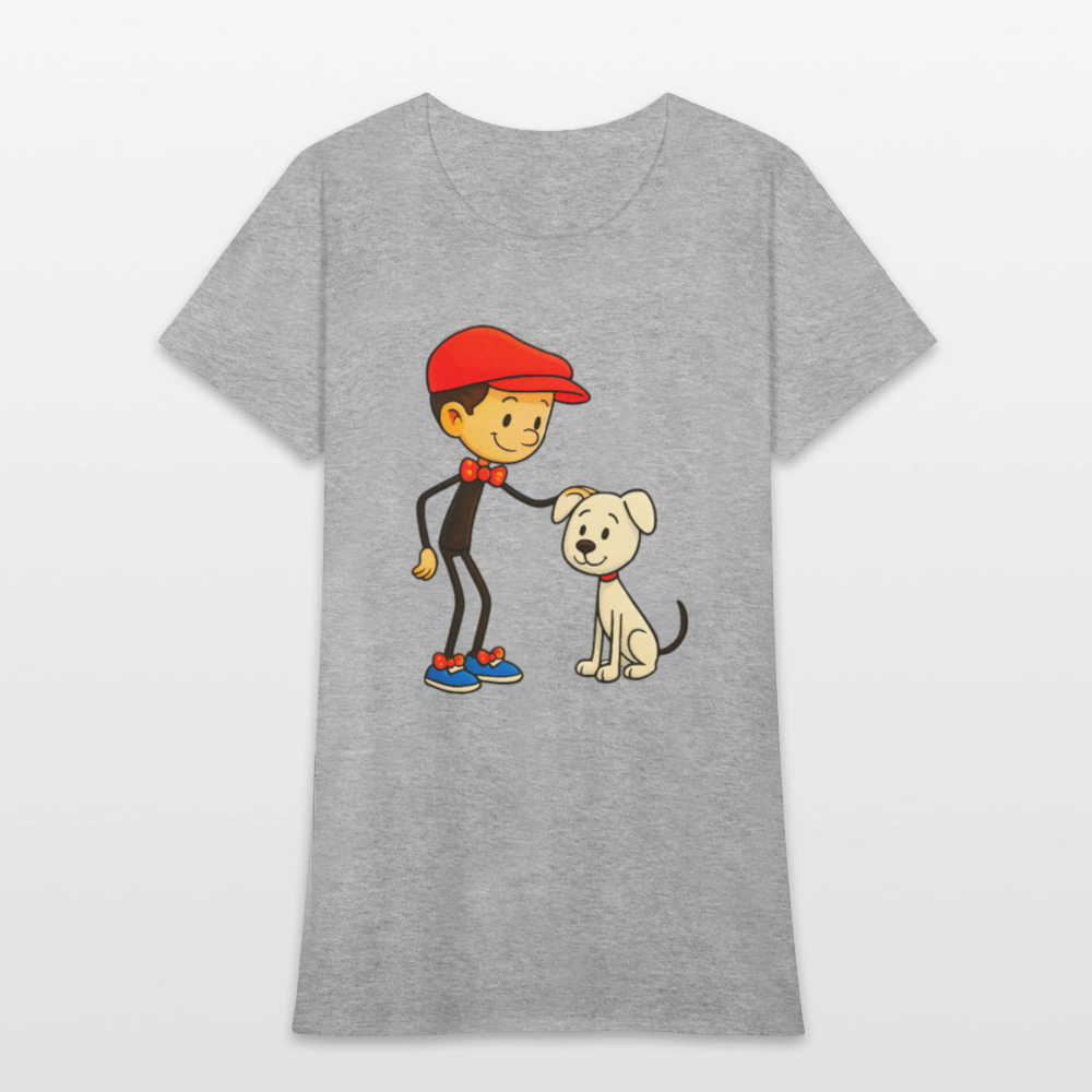 A Dog And His Best Friend - heather gray