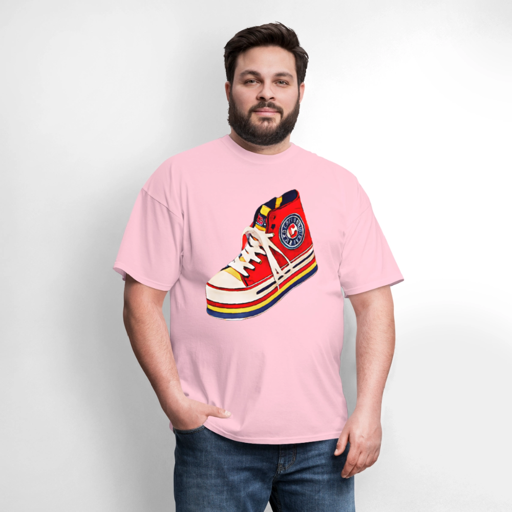 High Top Sneaker - pink