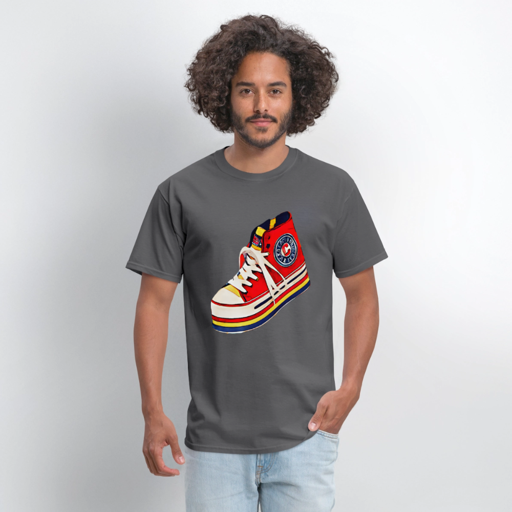 High Top Sneaker - charcoal