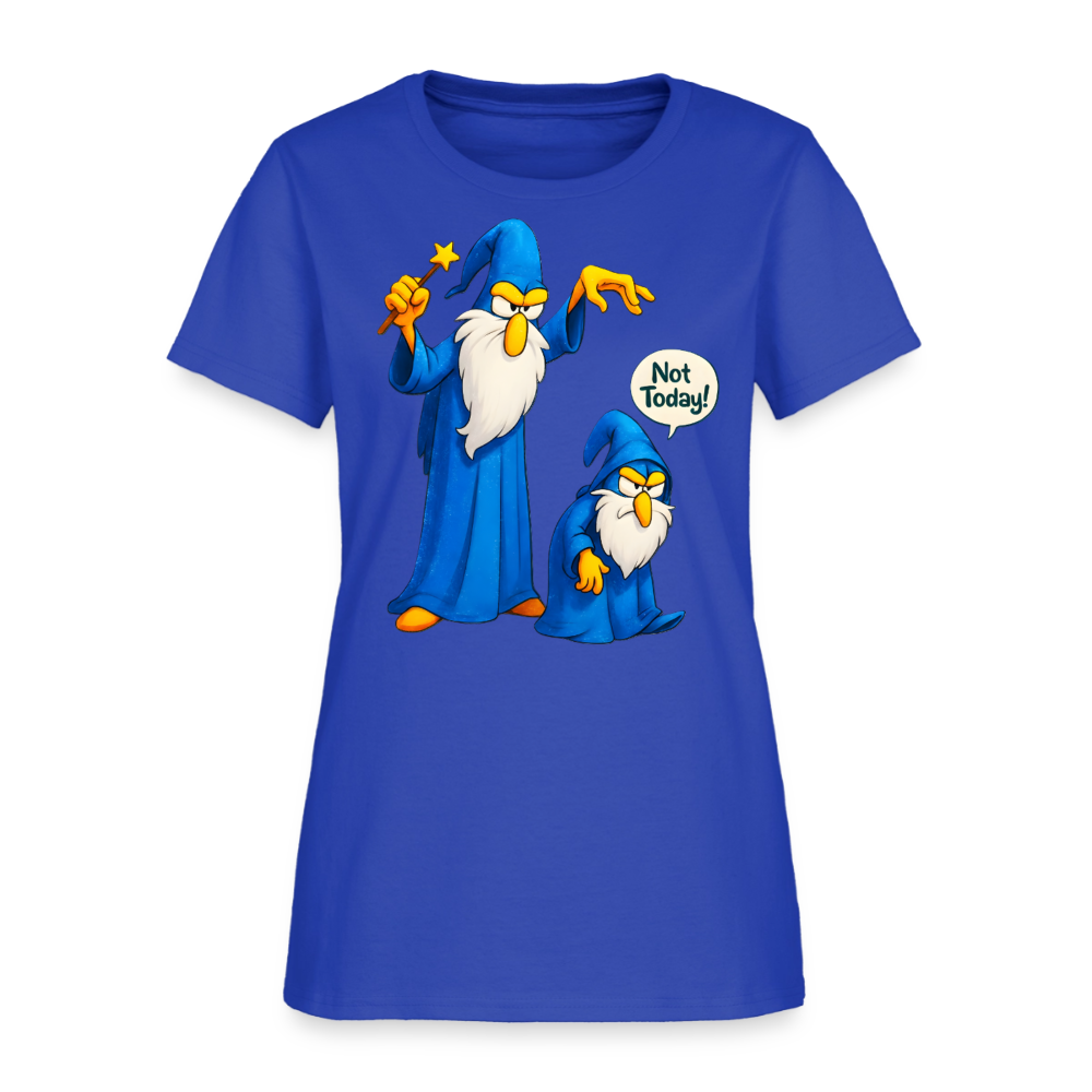 Angry Wizard - royal blue