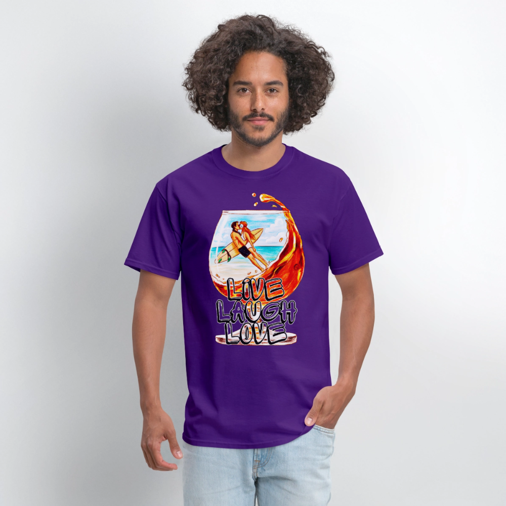 Live, Laugh, Love - purple