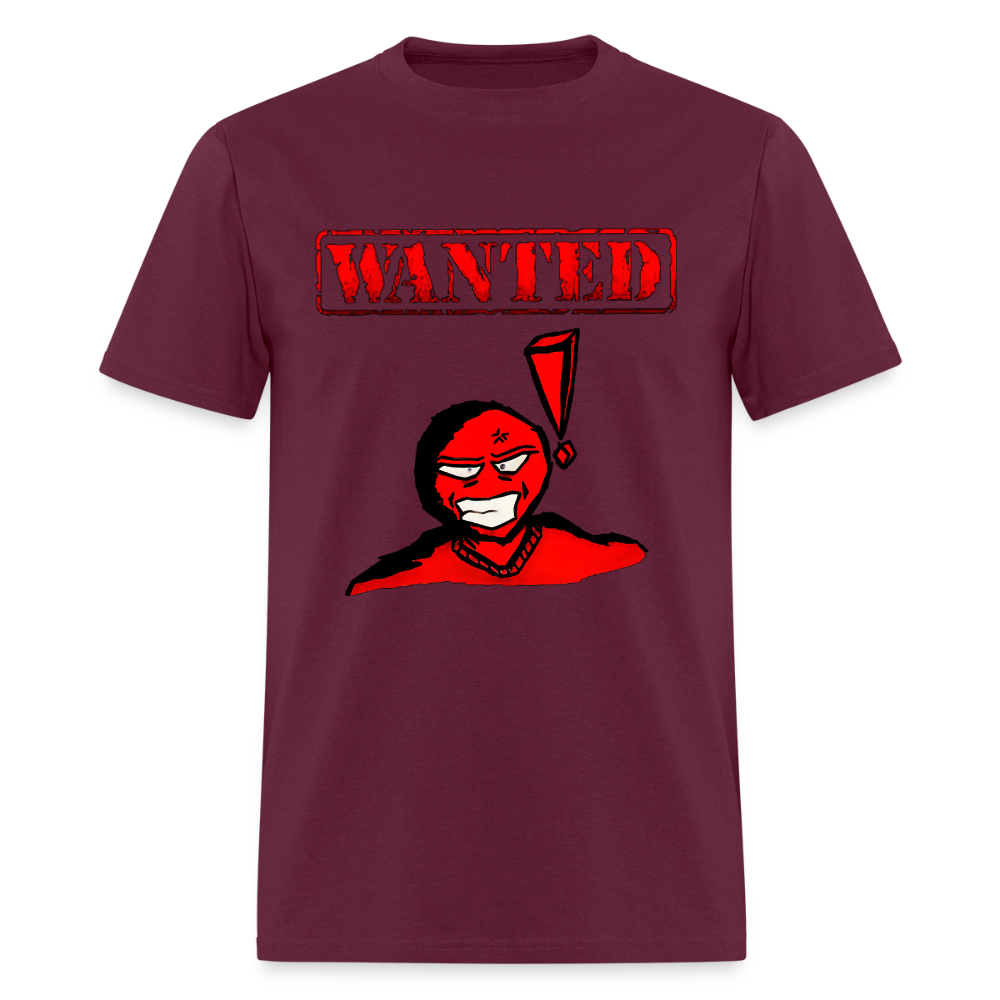 Wanted - burgundy