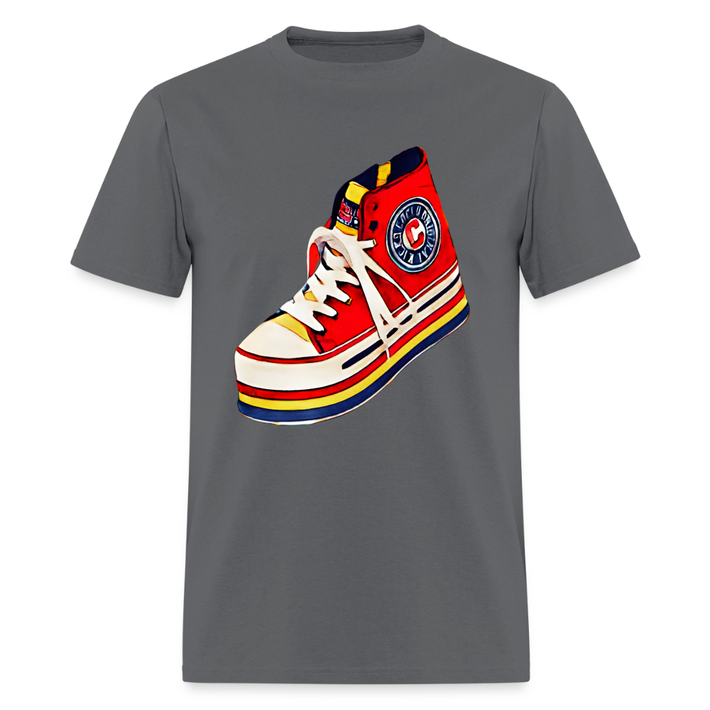 High Top Sneaker - charcoal